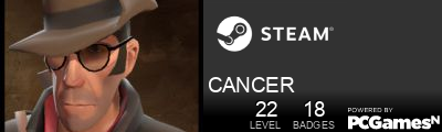 CANCER Steam Signature