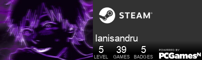 Ianisandru Steam Signature