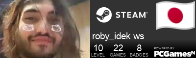 roby_idek ws Steam Signature