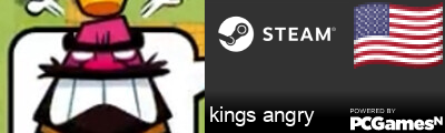 kings angry Steam Signature