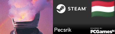 Pecsrik Steam Signature