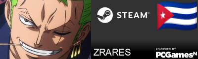 ZRARES Steam Signature