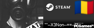 **--X3Non--==--** Steam Signature