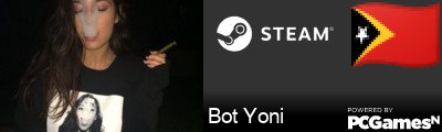 Bot Yoni Steam Signature