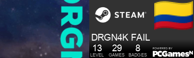 DRGN4K FAIL Steam Signature