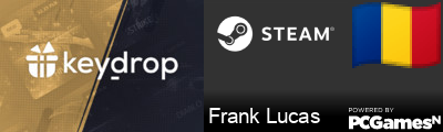 Frank Lucas Steam Signature