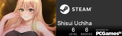 Shisui Uchiha Steam Signature