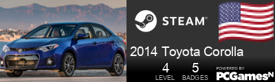 2014 Toyota Corolla Steam Signature