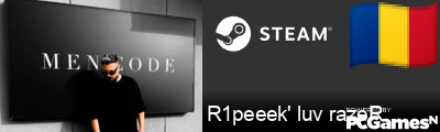 R1peeek' luv razeR Steam Signature