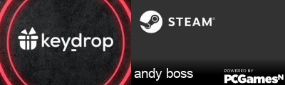andy boss Steam Signature