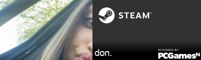 don. Steam Signature