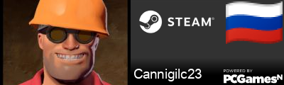 Cannigilc23 Steam Signature