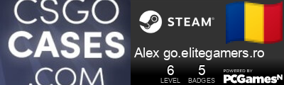 Alex go.elitegamers.ro Steam Signature