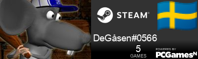 DeGåsen#0566 Steam Signature