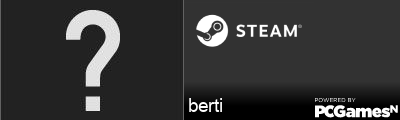 berti Steam Signature