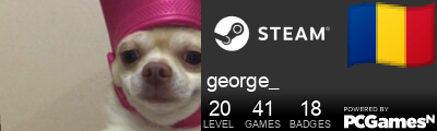 george_ Steam Signature