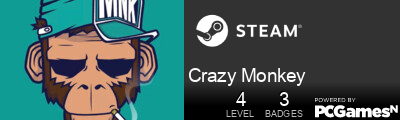 Crazy Monkey Steam Signature