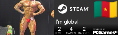 I'm global Steam Signature