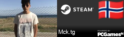 Mck.tg Steam Signature