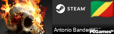 Antonio Banderas Steam Signature