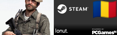 Ionut. Steam Signature