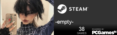 -empty- Steam Signature