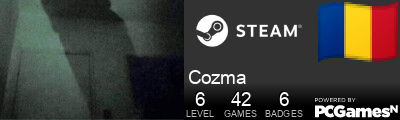 Cozma Steam Signature