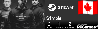 S1mple Steam Signature