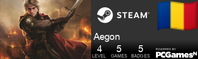 Aegon Steam Signature
