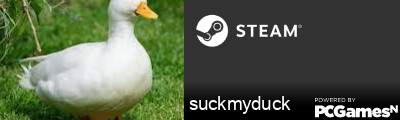 suckmyduck Steam Signature