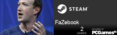FaZebook Steam Signature