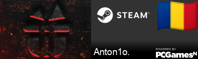 Anton1o. Steam Signature