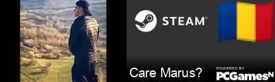 Care Marus? Steam Signature