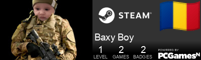 Baxy Boy Steam Signature