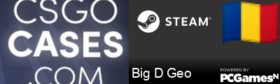 Big D Geo Steam Signature