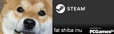 fat shiba inu Steam Signature