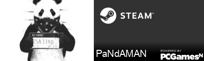 PaNdAMAN Steam Signature