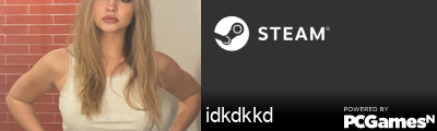 idkdkkd Steam Signature