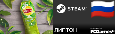 ЛИПТОН Steam Signature