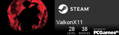 ValkonX11 Steam Signature
