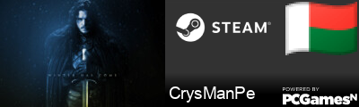 CrysManPe Steam Signature