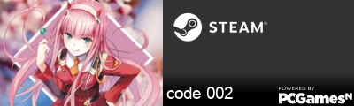 code 002 Steam Signature