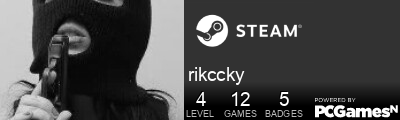 rikccky Steam Signature