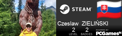 Czeslaw  ZIELIŃSKI Steam Signature