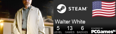 Walter White Steam Signature