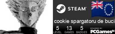 cookie spargatoru de buci Steam Signature