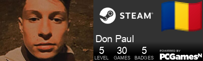 Don Paul Steam Signature