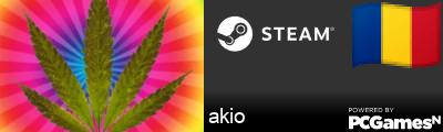 akio Steam Signature