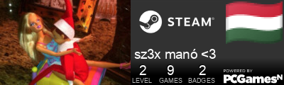sz3x manó <3 Steam Signature