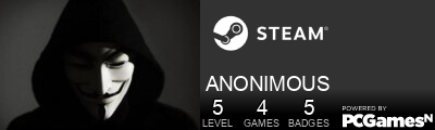 ANONIMOUS Steam Signature